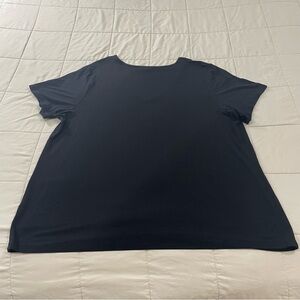 Old Navy Luxe Short Sleeve T Shirt Size XL Black